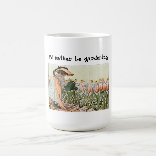Sería bastante taza que cultiva un huerto (Centro)
