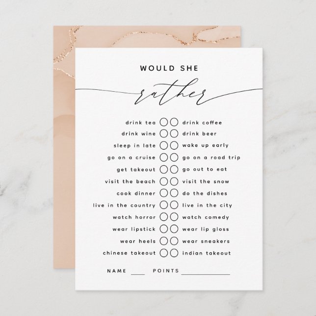 Sería Más Bien Elegante Tarjeta De Gabinete De Scr (Anverso / Reverso)