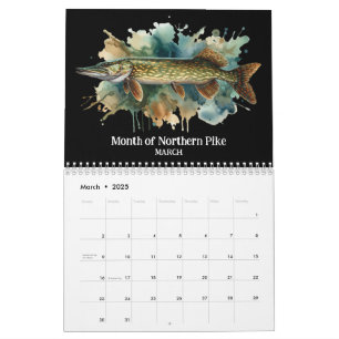 Serie acuarela: Calendario de Aura 2 del Pescado