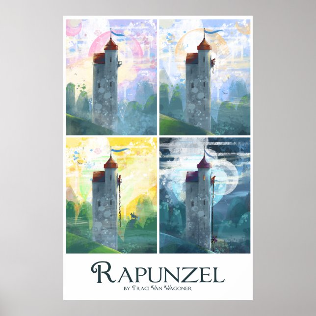 Serie de arte de Rapunzel (Frente)