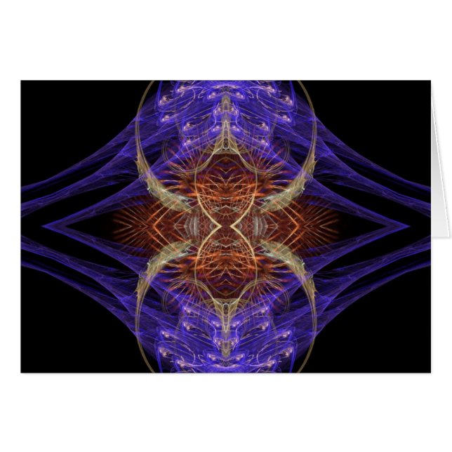 SERIE DE ARTE FRACTAL #1 (Anverso (Horizontal))