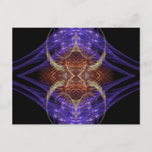 SERIE DE ARTE FRACTAL #1 Postales