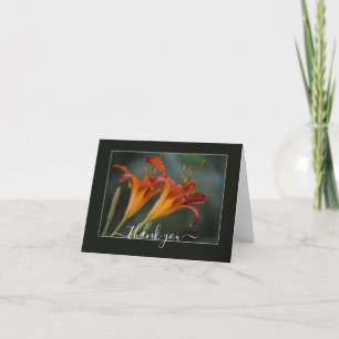 Serie de artistas: Naranja Lilies Art Gracias