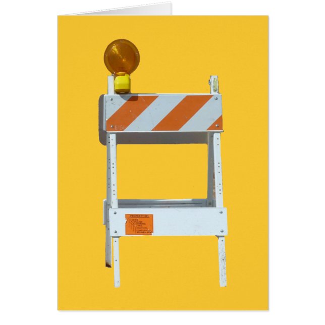 Serie de Barricadas de Construcción de Carreteras (Frente)