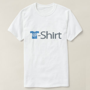 Serie de camisetas: @ firmar camiseta básica