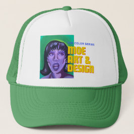 Serie de colores - Sombrero Camionero Púrpura