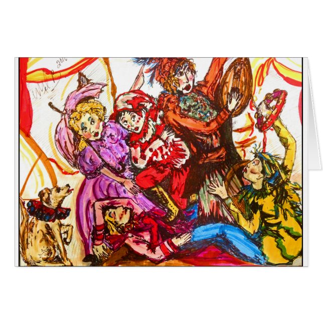 Serie de Deco Cirque del renacimiento (Anverso (Horizontal))