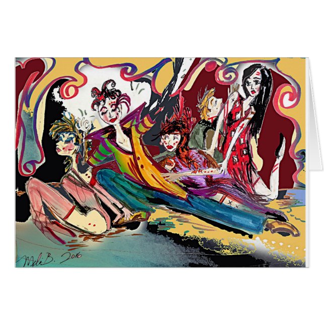 Serie de Deco Cirque del renacimiento (Anverso (Horizontal))