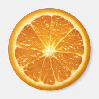 Serie de imanes de frutas -Naranja-