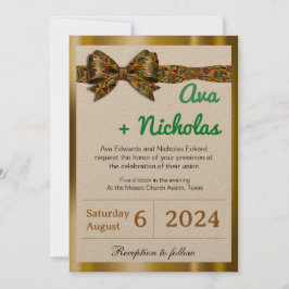 Serie de invitaciones africanas