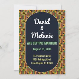 Serie de invitaciones africanas