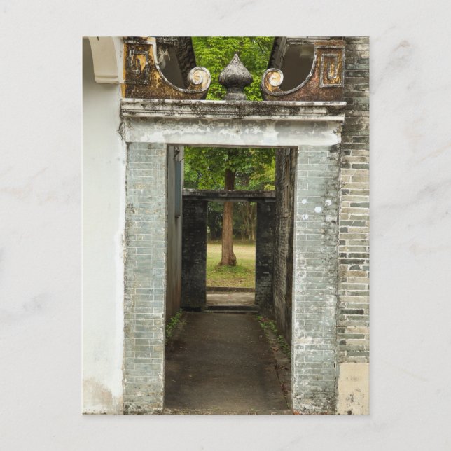 Serie de jardín de Li - Tarjeta de elegancia ocult (Anverso)