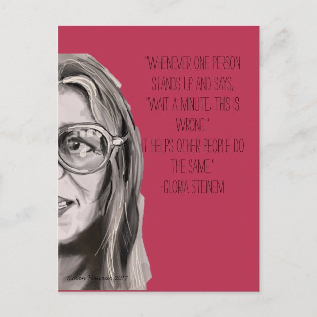 serie de la posteridad de postal - Gloria (Anverso)