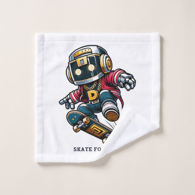 Serie de Skate al Estilo Callejero (Toallita)