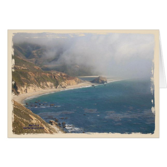 Serie de tarjetas costeras de California (17) (Anverso (Horizontal))