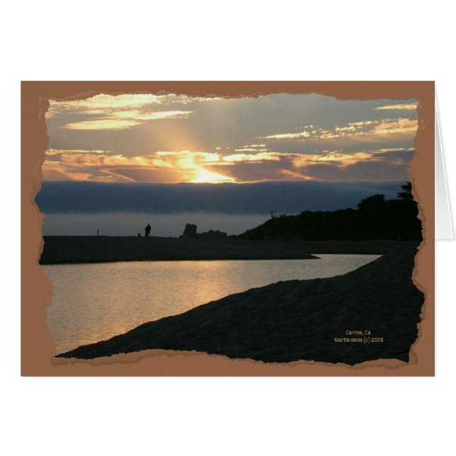 Serie de tarjetas costeras de California (3) (Anverso (Horizontal))