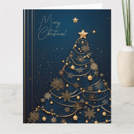 Serie de tarjetas de Navidades elegantes