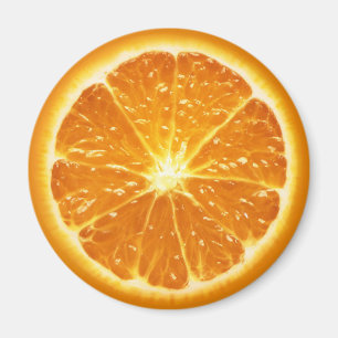 Serie del imán de la fruta - naranja