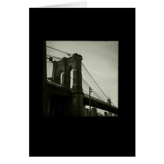 Serie icónica de Nueva York: Puente de Brooklyn (Frente)