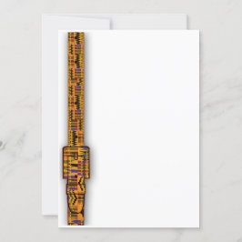 Serie Invitaciones Kente.