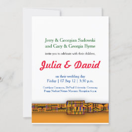 Serie Kente Invitaciones 2.