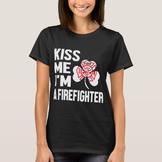 Serie Kiss me (Soy bombero) camiseta de Lady (Anverso)