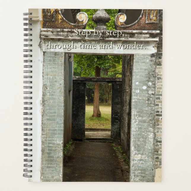 Serie Li Garden: Planificador a través de puertas  (Anverso)