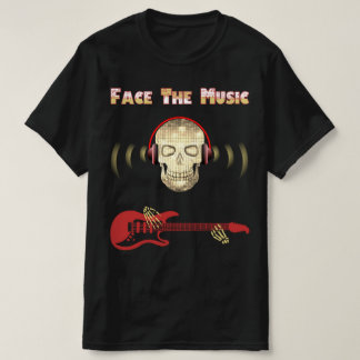 Serie Skull: Enfrentar la camiseta musical