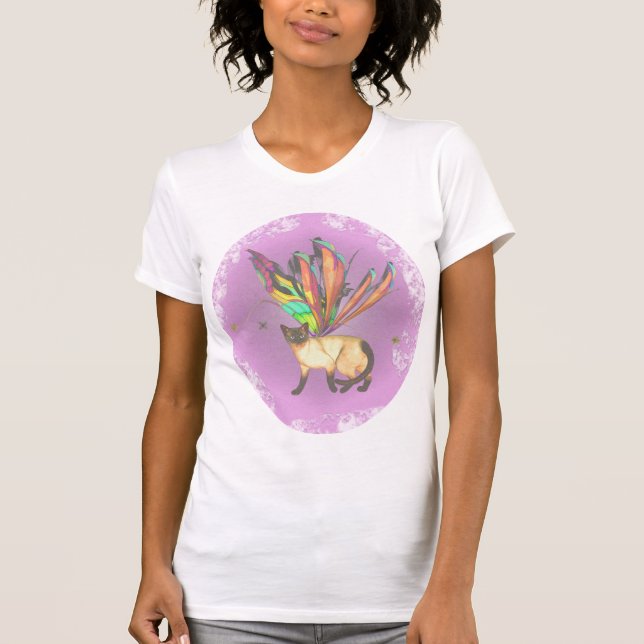 Serie una camiseta 6 del gatito de Fae de 6 (Anverso)