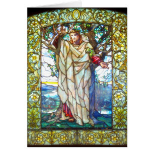 Sermón de Jesús en el monte - Cristal manchado