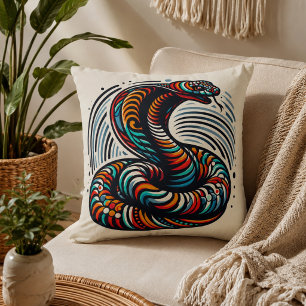 Serpentino confort: Almohada con forma de cobra pa