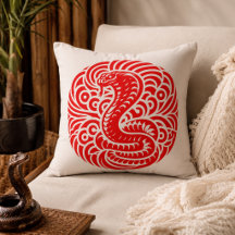 Serpentino confort: Almohada con forma de cobra pa