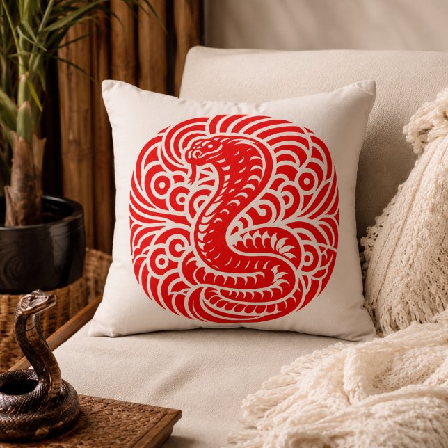 Serpentino confort: Almohada con forma de cobra pa (Serpentine Comfort: Cobra-Shaped Pillow for Exotic)