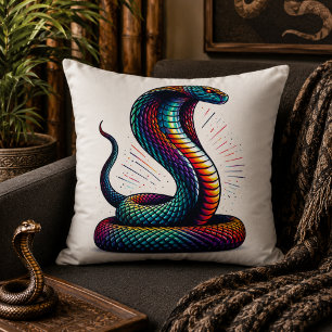 Serpentino confort: Almohada con forma de cobra pa