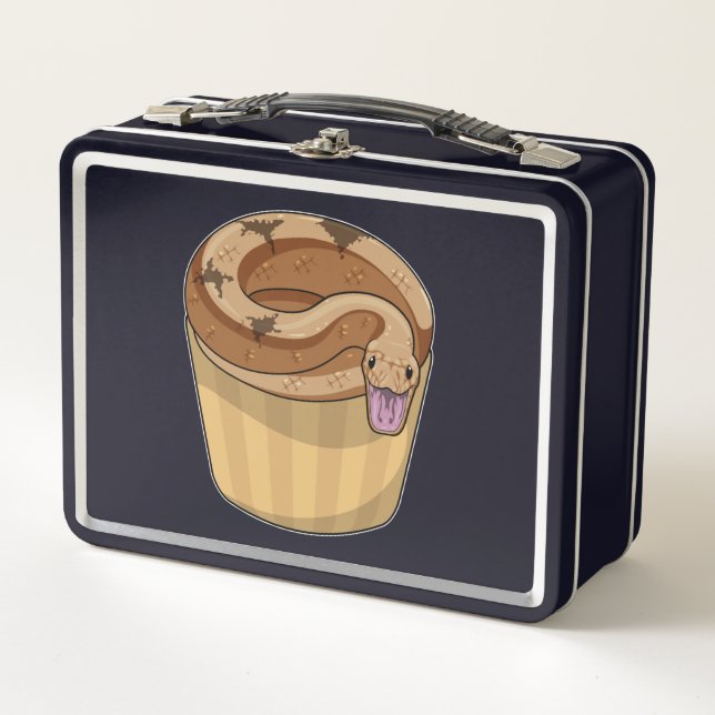 Serpiente con Muffin (Anverso)