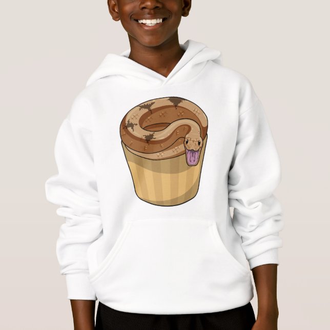 Serpiente con Muffin (Anverso)