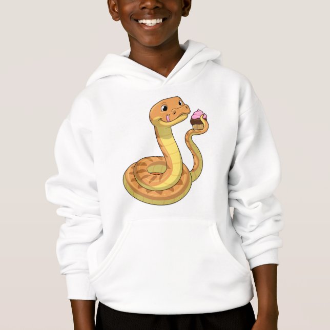 Serpiente con Muffin (Anverso)