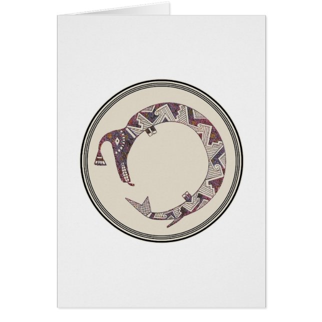 Serpiente de agua, tarjeta de imagen 19 (Frente)