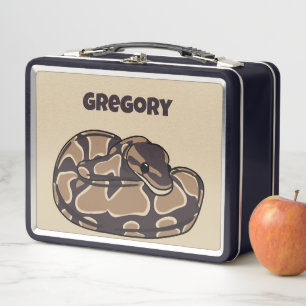 Serpiente de Ball Python, marrón y tan personaliza