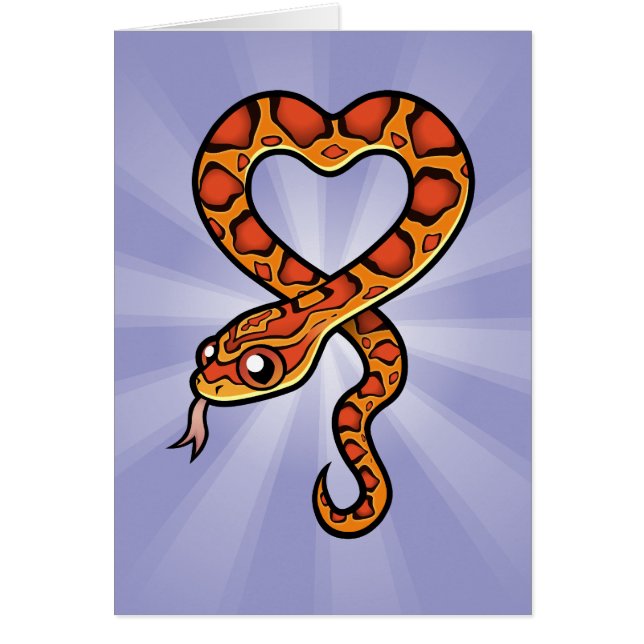 Serpiente de dibujos animados (Frente)