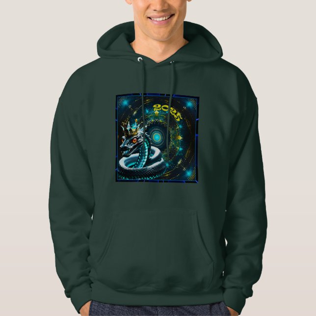 Serpiente de perritos y sudaderas masculinos 2025 (Anverso)