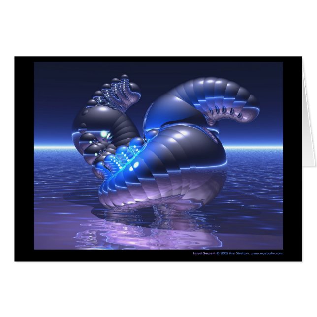 Serpiente larval (Anverso (Horizontal))