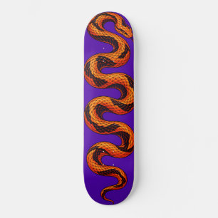 Serpiente Naranja Patineta Morada – Serpiente Auda