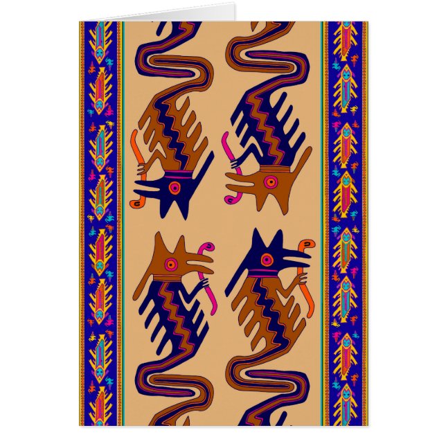 Serpiente Tribal Inca (Frente)