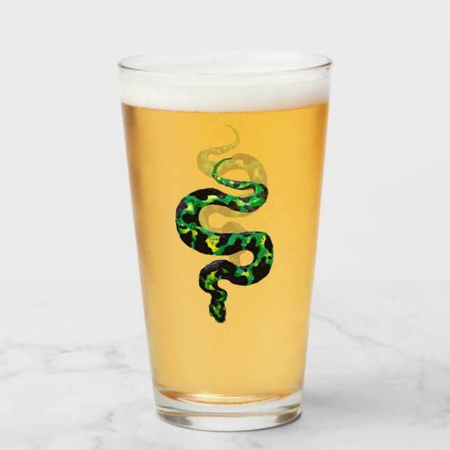 Serpiente verde (Anverso (lleno))