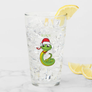 Serpiente verde suave con personalizado de sombrer