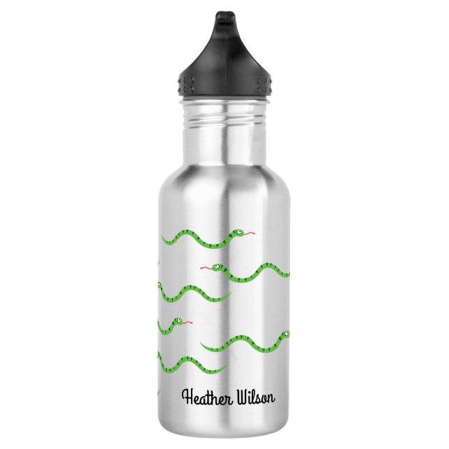 Serpientes Niños Reptiles Botella de Agua con Nomb (Derecha)