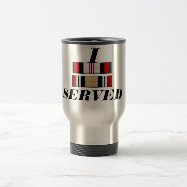 SERVÍ LA TAZA DEL VIAJE DE IRAQ Y DE AFGANISTÁN (Centro)