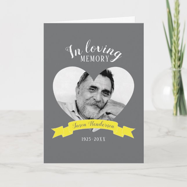 Servicio conmemorativo programa de cinta amarilla (Anverso)