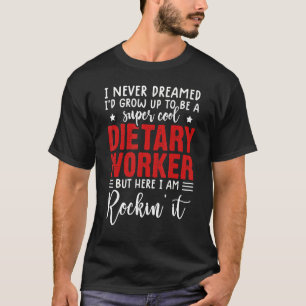 servicio de cortesía de la remera de la dieta